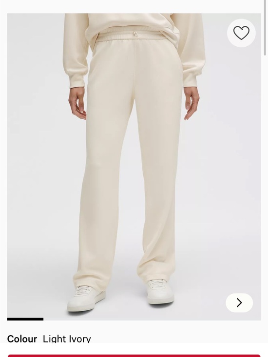 lululemon athletica Pants - lululemon athletica Bone Wide-Leg Lounge Pants